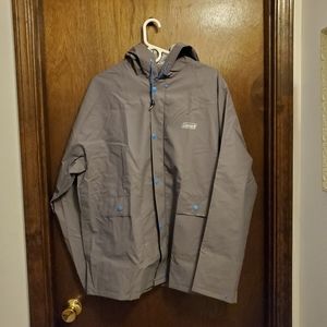 Coleman PVC/Polyester unisex rain suit, size M/L, dark gray color. NWOT.